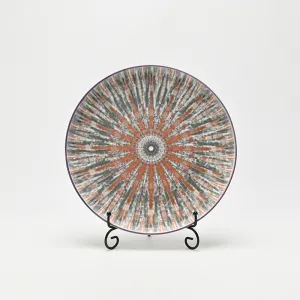 Decorative Pattern Plate-volcano-1