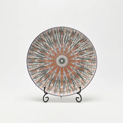 Decorative Pattern Plate-volcano-1