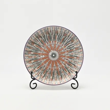 Decorative Pattern Plate-volcano-2