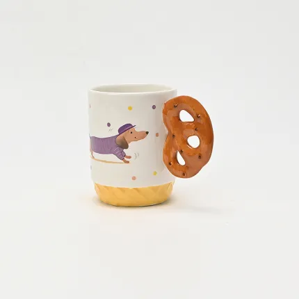 Baguette Dachshund Mug-1