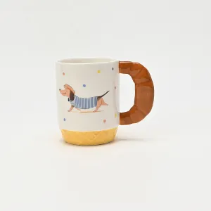 Baguette Dachshund Mug-2