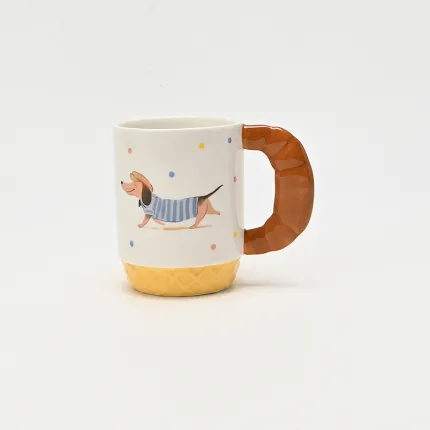 Baguette Dachshund Mug-2