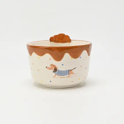 Baguette Dachshund Bowl