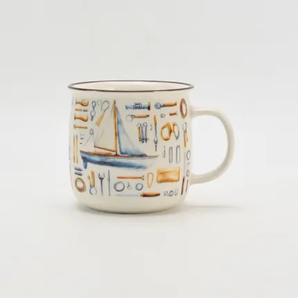 Gear Map Mug–sailboat