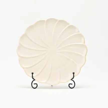 Whirling Bloom Embossed Plate-1