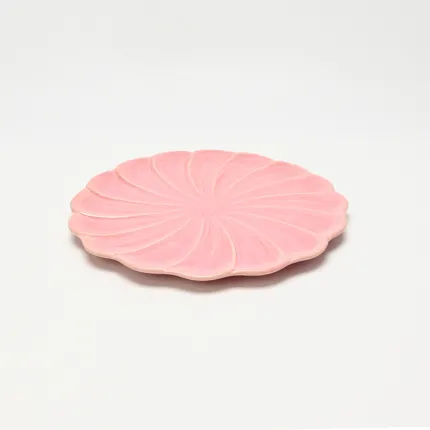 Whirling Bloom Embossed Plate-2