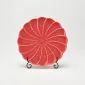 Whirling Bloom Embossed Plate-3