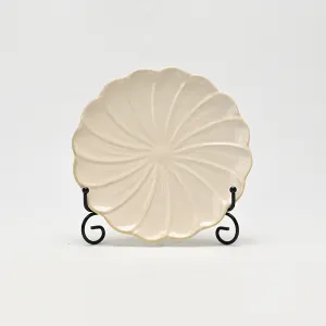 Whirling Bloom Embossed Plate-1