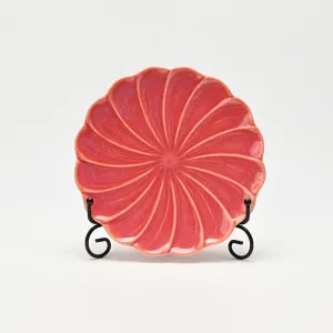 Whirling Bloom Embossed Plate-3