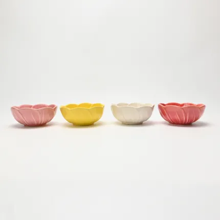 Whirling Bloom Embossed Bowl-4