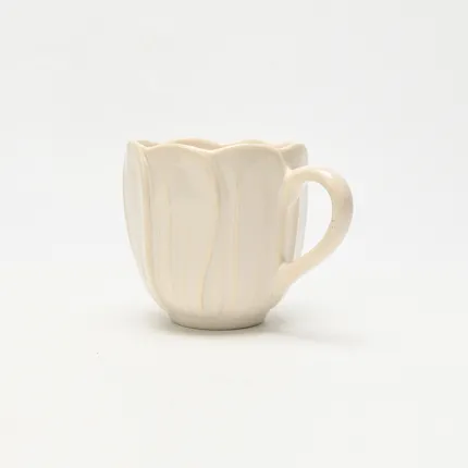 Whirling Bloom Embossed Mug-1