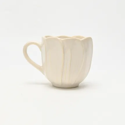Whirling Bloom Embossed Mug-1