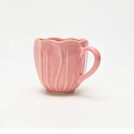 Whirling Bloom Embossed Mug-2