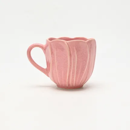 Whirling Bloom Embossed Mug-2