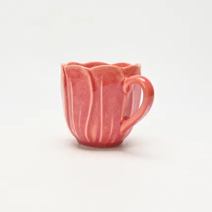 Whirling Bloom Embossed Mug-3