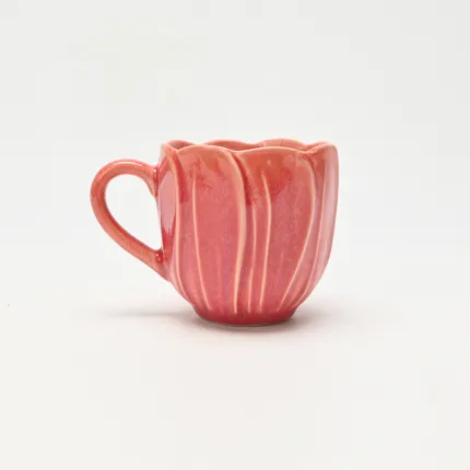 Whirling Bloom Embossed Mug-3