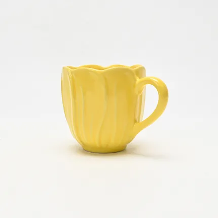Whirling Bloom Embossed Mug-4
