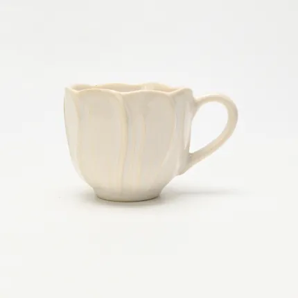 Whirling Bloom Embossed Mug-1