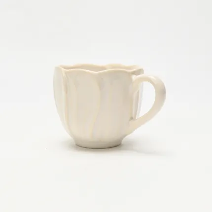 Whirling Bloom Embossed Mug-1