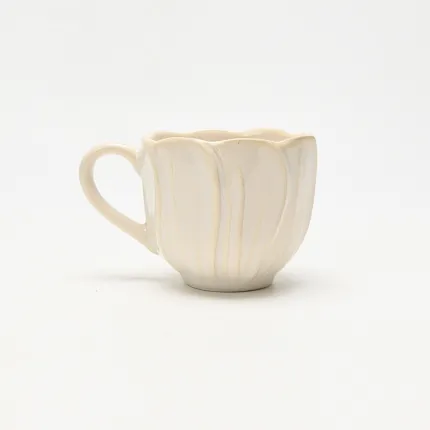 Whirling Bloom Embossed Mug-1