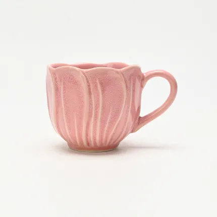 Whirling Bloom Embossed Mug-2