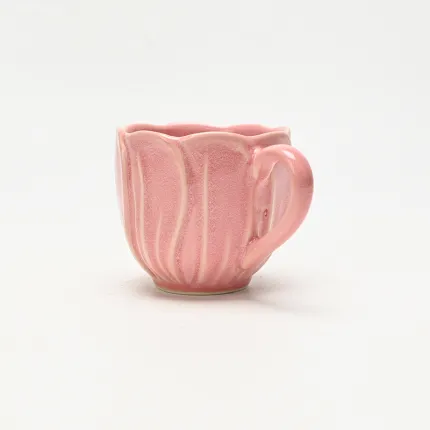 Whirling Bloom Embossed Mug-2