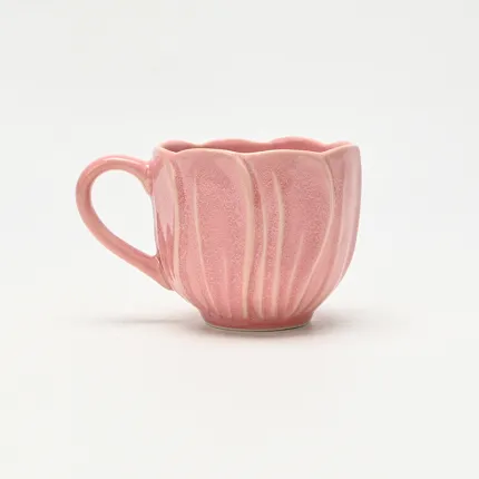 Whirling Bloom Embossed Mug-2