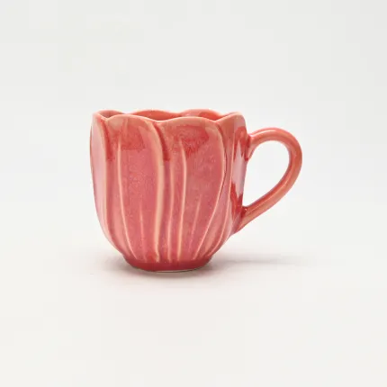 Whirling Bloom Embossed Mug-3