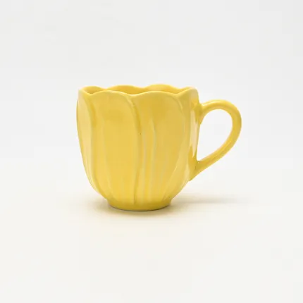 Whirling Bloom Embossed Mug-4