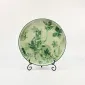 Botanical Dyed Green Plate