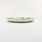 Botanical Dyed Green Plate
