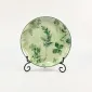 Botanical Dyed Green Plate
