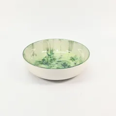 Botanical Dyed Green Bowl