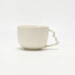Snowflake Embossed Mug-1