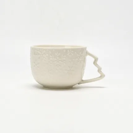 Snowflake Embossed Mug-1