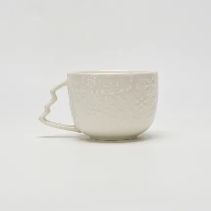 Snowflake Embossed Mug-1