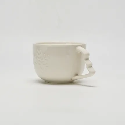 Snowflake Embossed Mug-2