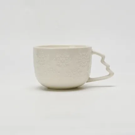 Snowflake Embossed Mug-3