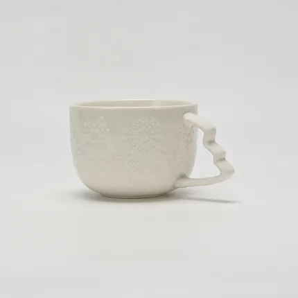 Snowflake Embossed Mug-3