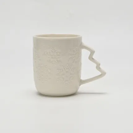 Snowflake Embossed Mug-1