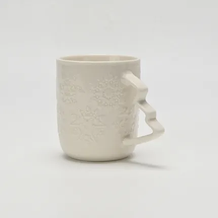 Snowflake Embossed Mug-1