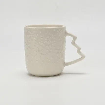 Snowflake Embossed Mug-2