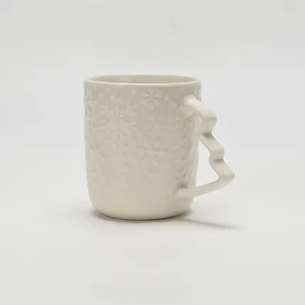 Snowflake Embossed Mug-2