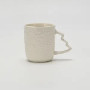 Snowflake Embossed Mug-1