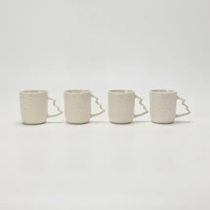Snowflake Embossed Mug-4