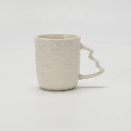 Snowflake Embossed Mug-1
