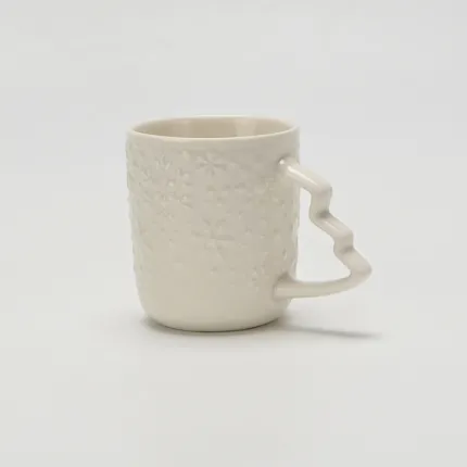 Snowflake Embossed Mug-1