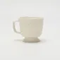 Diamond Pattern Snowflake Embossed Mug
