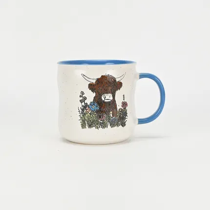 Yak Pasture Mug-blue