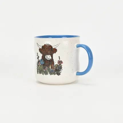 Yak Pasture Mug-blue